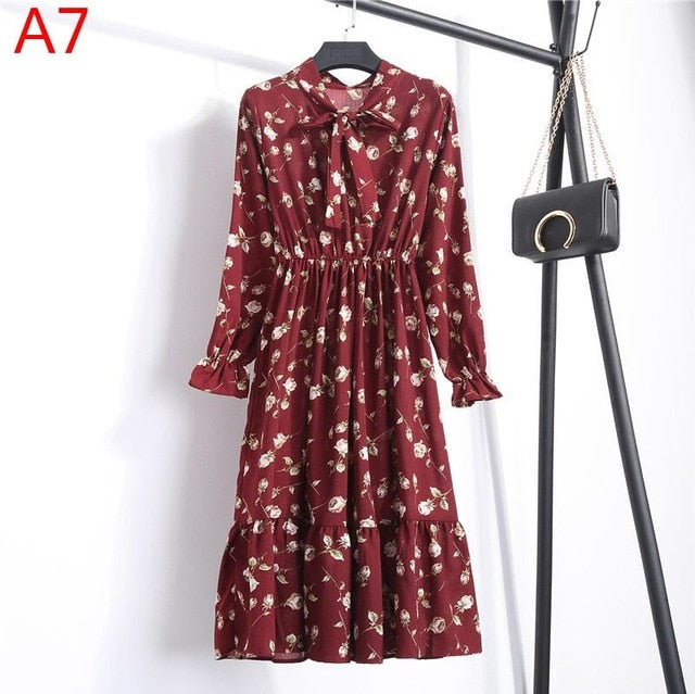 Fashion autumn dress