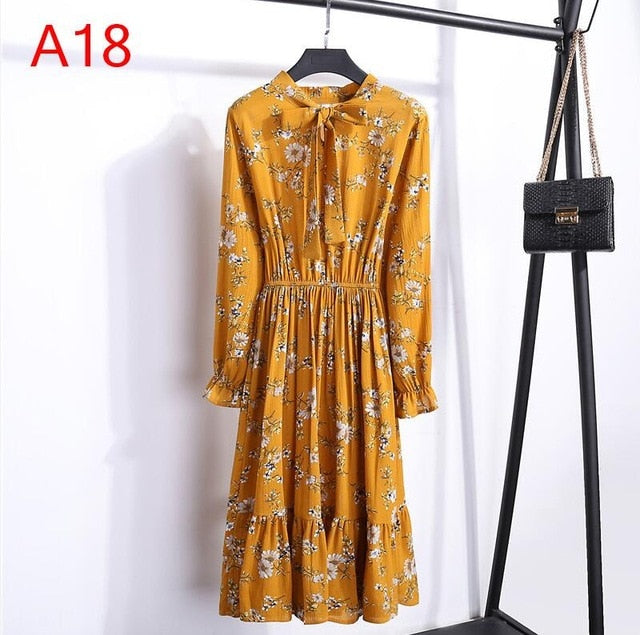 Fashion autumn dress